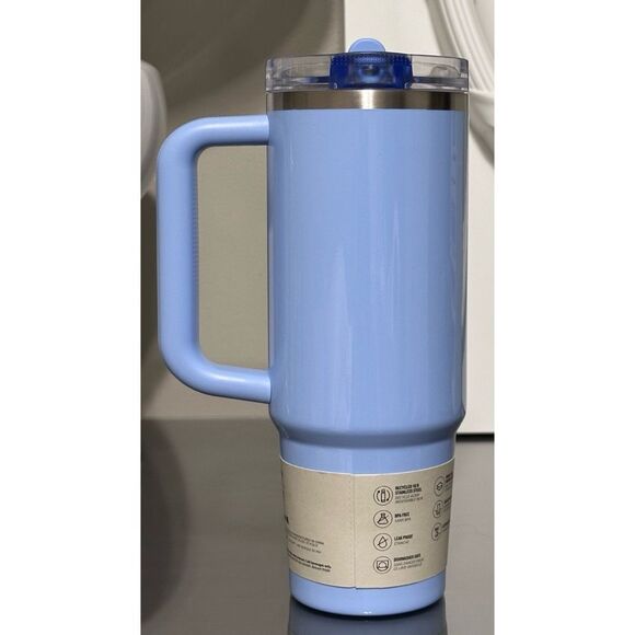 STANLEY QUENCHER PROTOUR FLIP STRAW TUMBLER, 30OZ- CORNFLOWER GLOSS - Picture 3 of 5